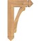 Ekena Millwork Legacy Arts & Crafts Smooth Bracket, Western Red Cedar, 3 1/2"W x 14"D x 22"H BKT04X14X22LEC03SWR - alternate 3